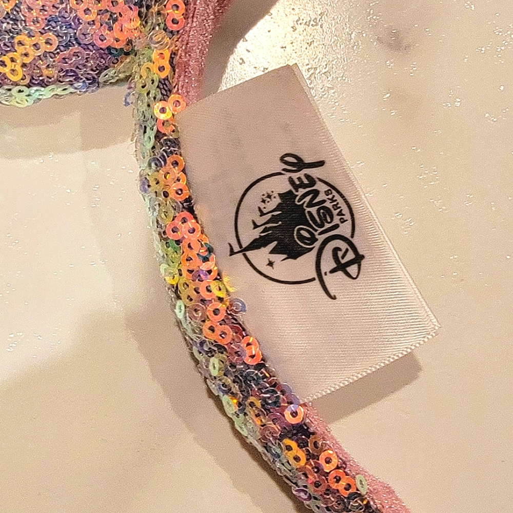 LIKE NEW - Disney Parks 50th Anniversary Earidescent Minnie Ears Headband - Picture 5 of 6